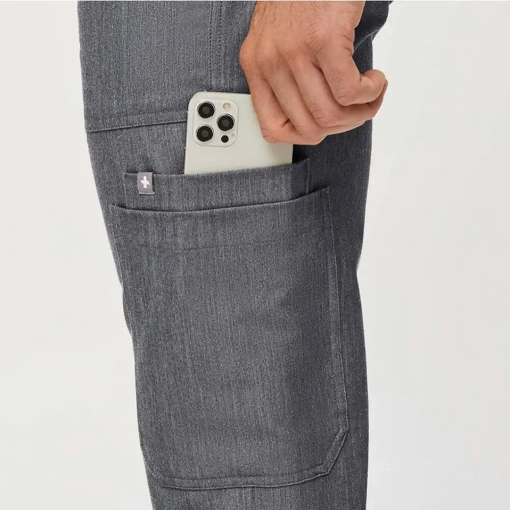 NWT Figs Men’s Graphite Cairo 9 Pocket Cargo Scrub Pants Size XL